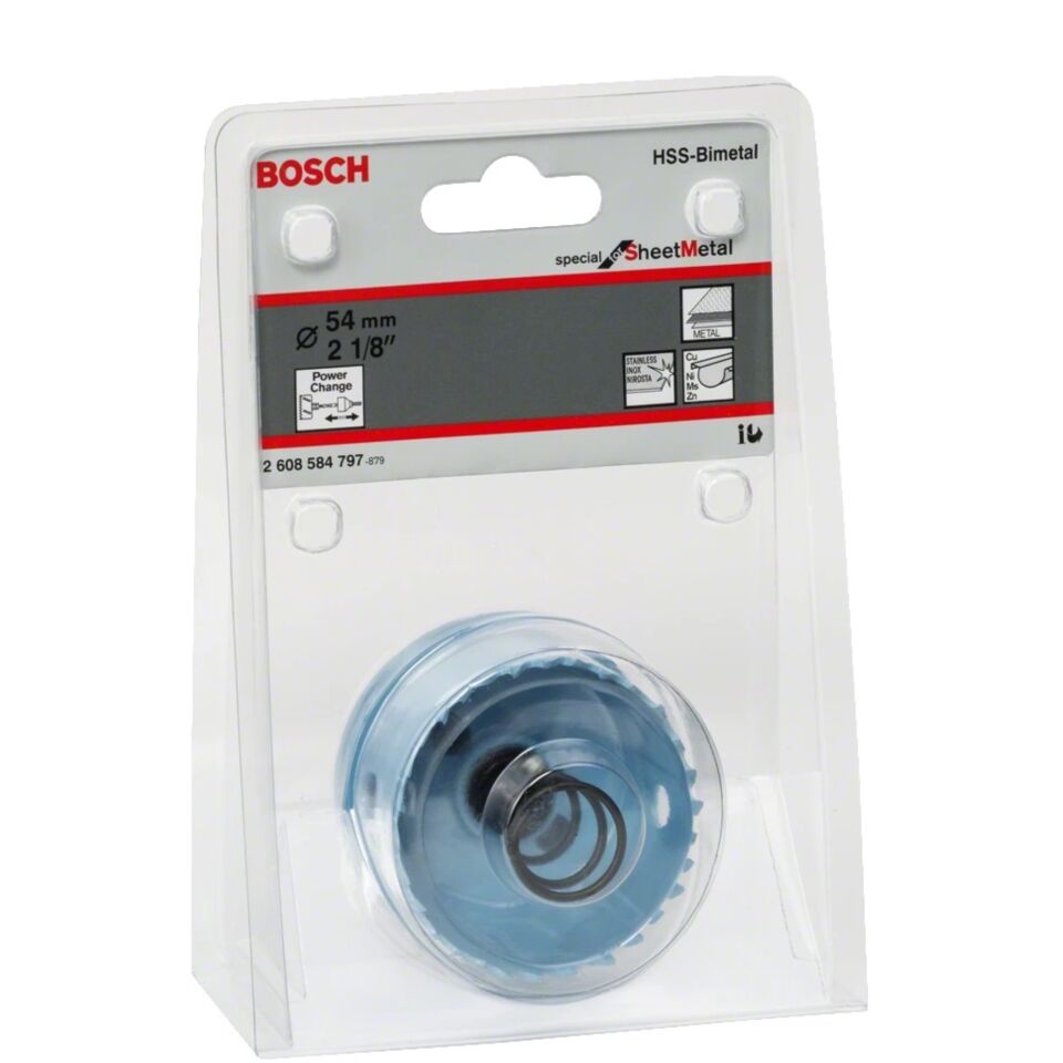 Bosch Sheet Metal Paslanmaz Panç 54 2608584797
