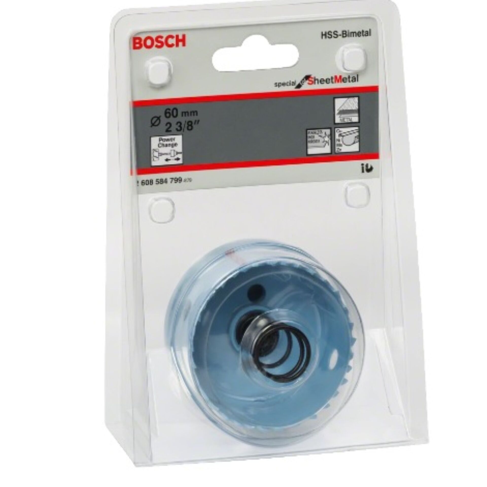 Bosch Sheet Metal Paslanmaz Panç 60 2608584799
