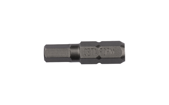 Ceta Form 1/4'' Allen Bits Uç (SAE) 5/32'' x 25 mm - CB/180532