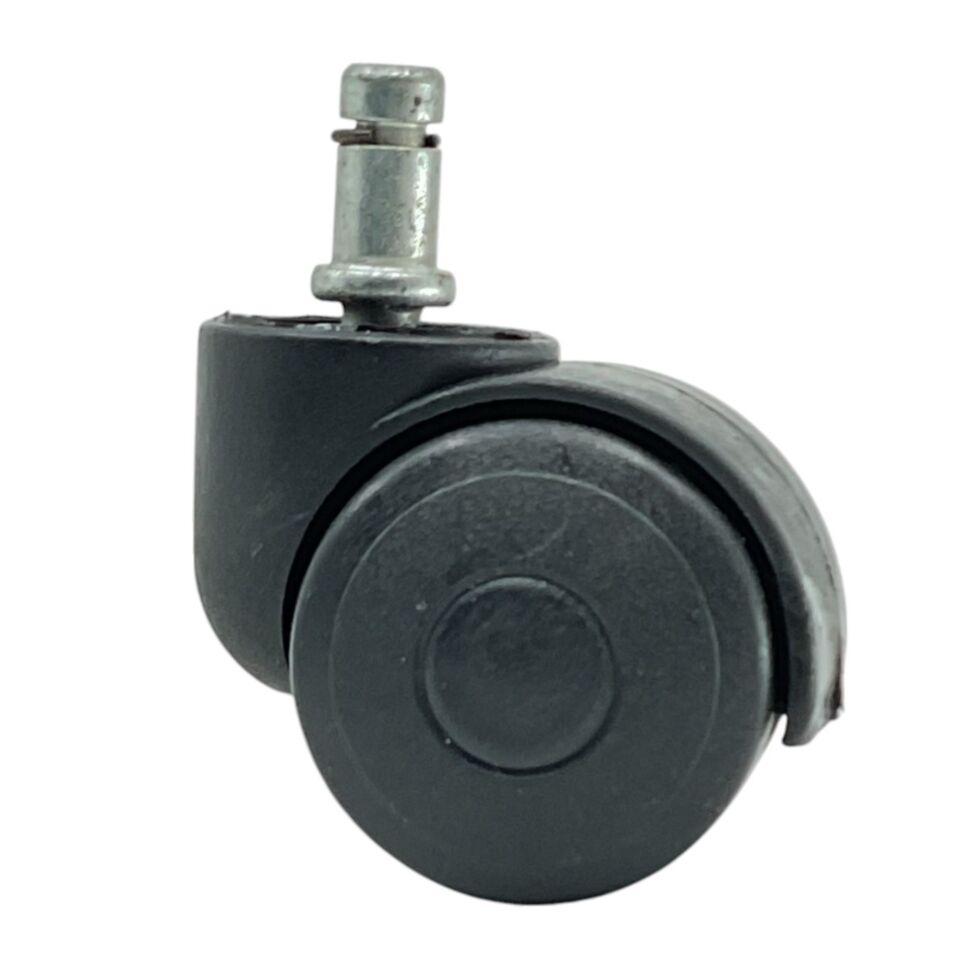 Kısa Pimli Teker 50x20 Siyah