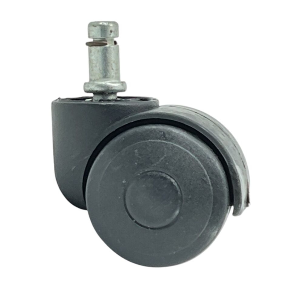 Kısa Pimli Teker 50x20 Siyah