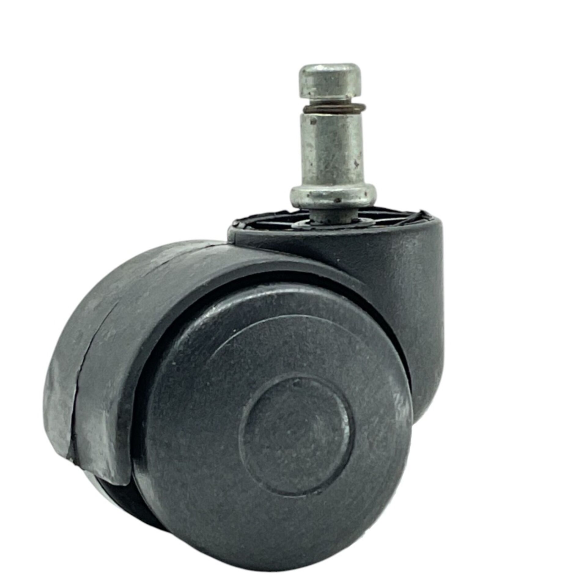 Kısa Pimli Teker 50x20 Siyah