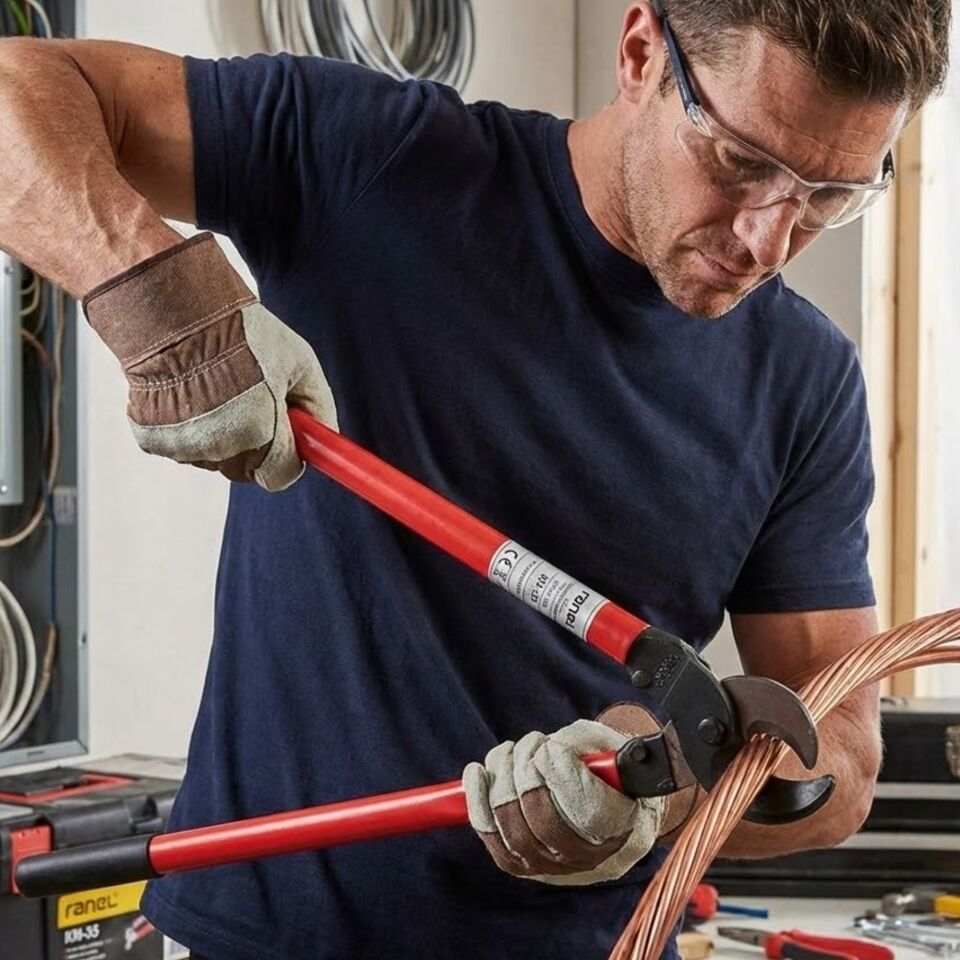 Ranel Kablo Kesme Makası Km35