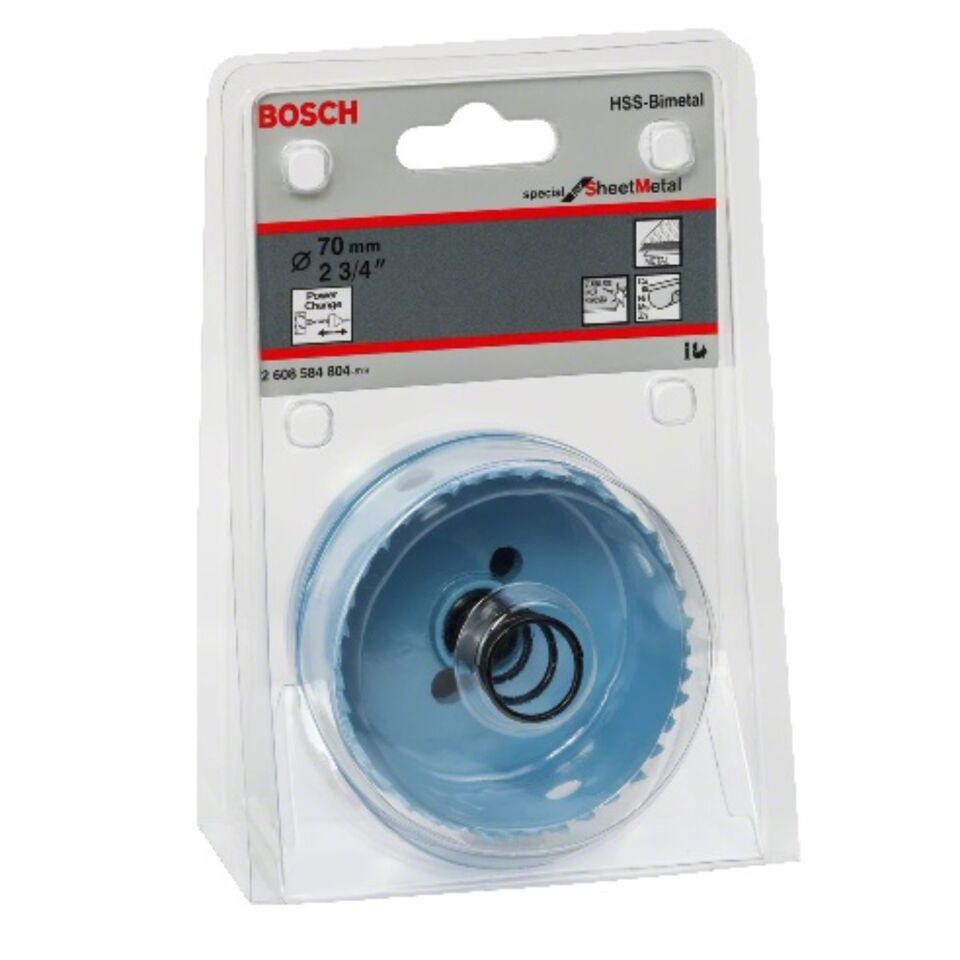 Bosch Sheet Metal Paslanmaz Panç 70 2608584804