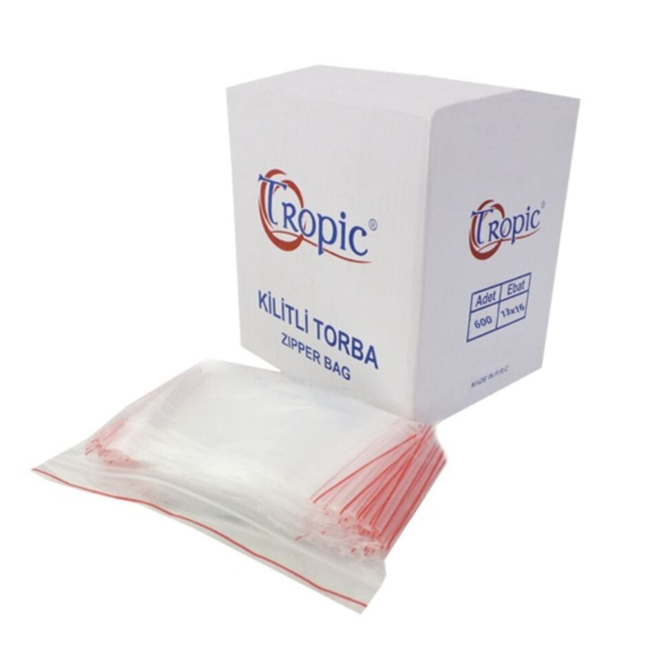 Kilitli Poşet 13x16 30 Mic.(600 Ad.)