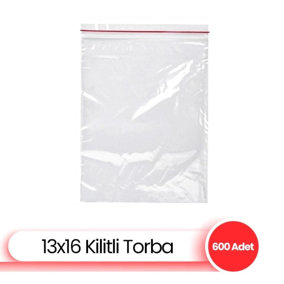 Kilitli Poşet 13x16 30 Mic.(600 Ad.)