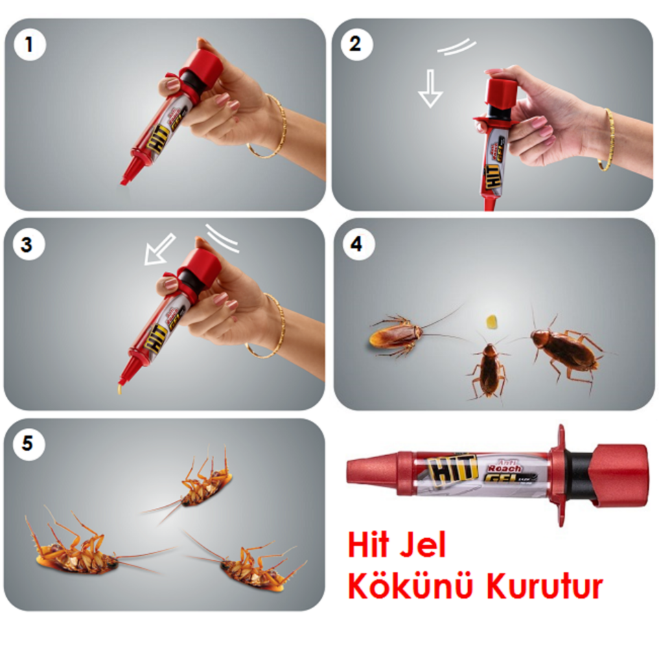 Hit Anti Böcek Jeli 20 Gr Kod:108