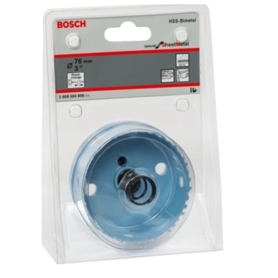 Bosch Sheet Metal Paslanmaz Panç 76 2608584806