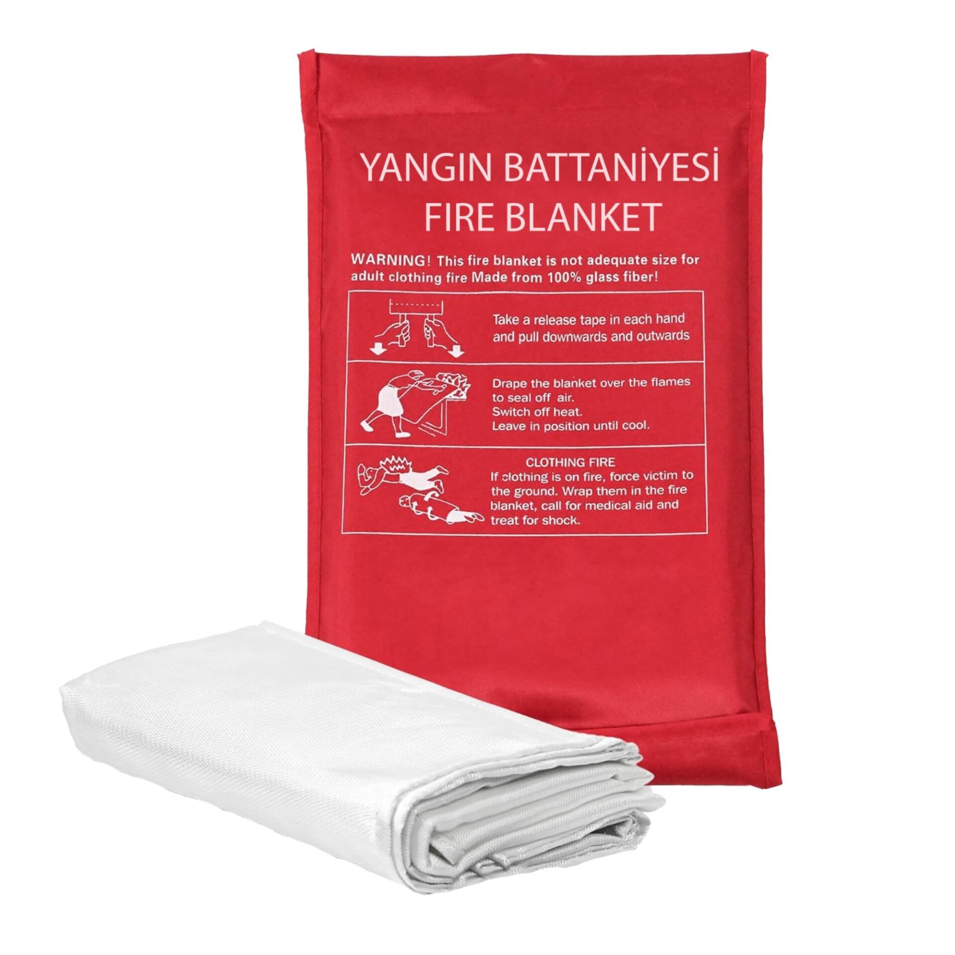 Yangın Battaniyesi 100x150 Cm