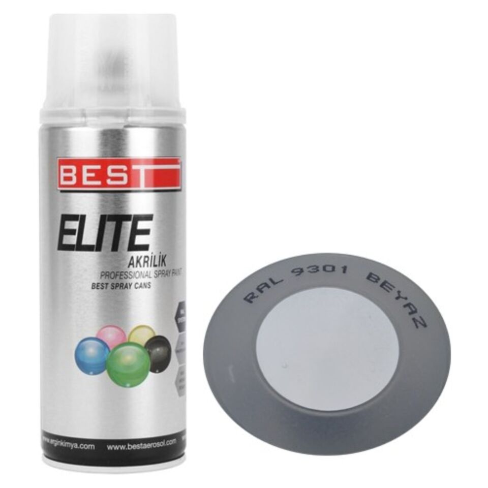 Best Sprey Boya Elite 400 Ml Ral9301 Byzeşya Beyaz