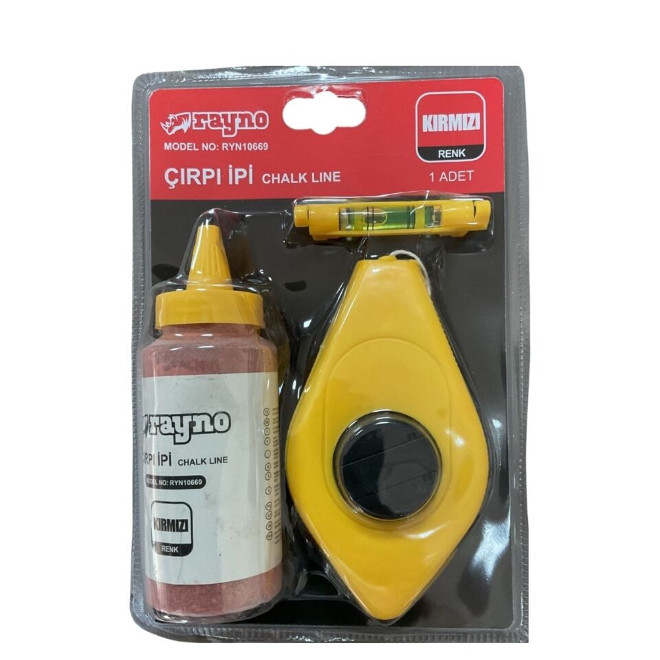 Rayno Boyalı Çırpı İpi Kırmızı Ryn10669 (30 Mt)