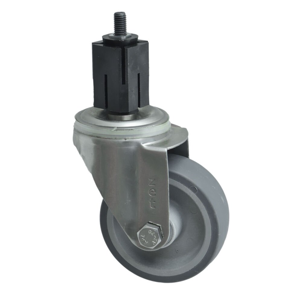 3005 MEB Paslanmaz Çelik (Inox) Teker 125*40 (İnox)