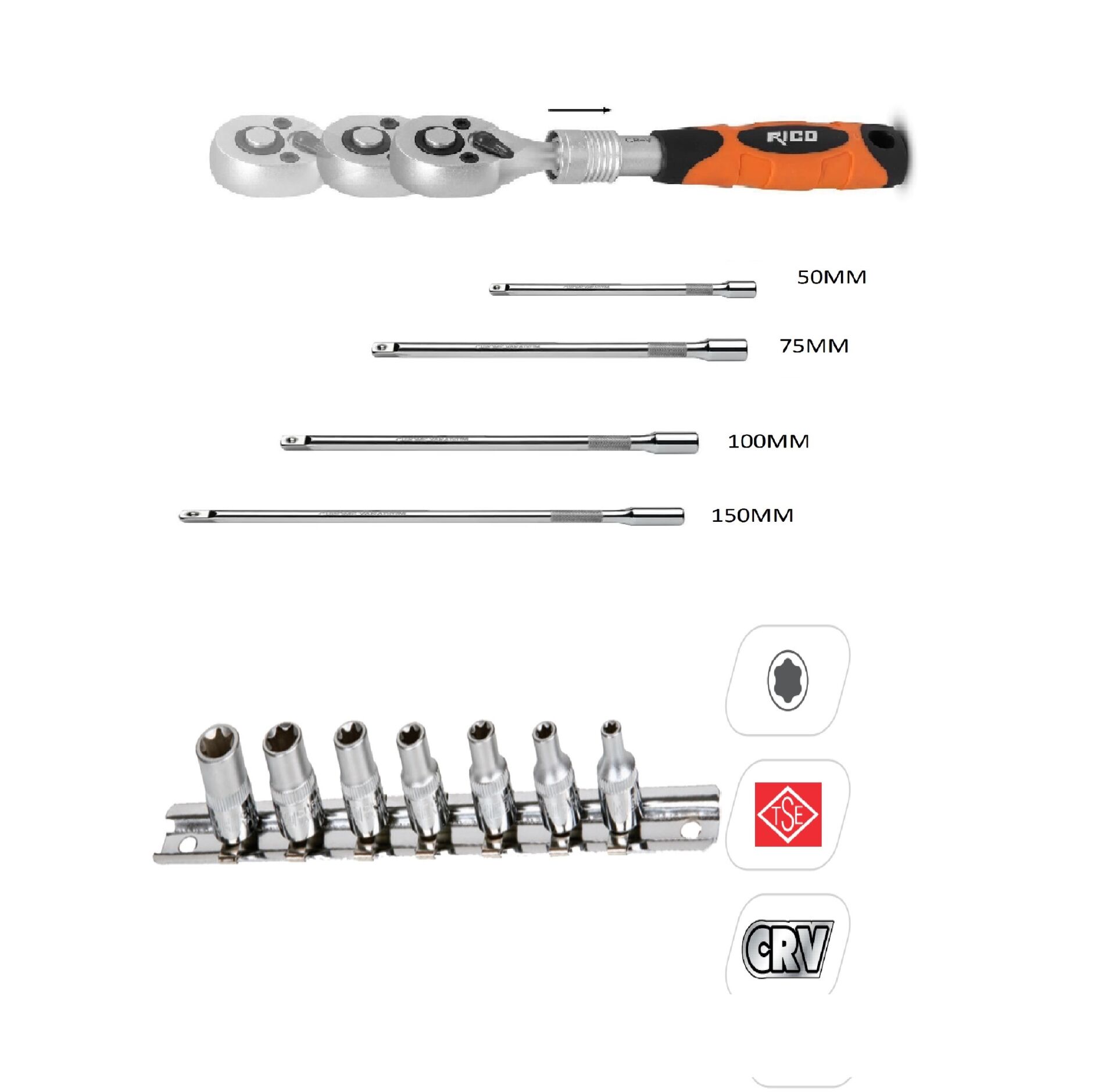 Rico Bıts Holdr Uzatma 50mm. - 005-KK1020