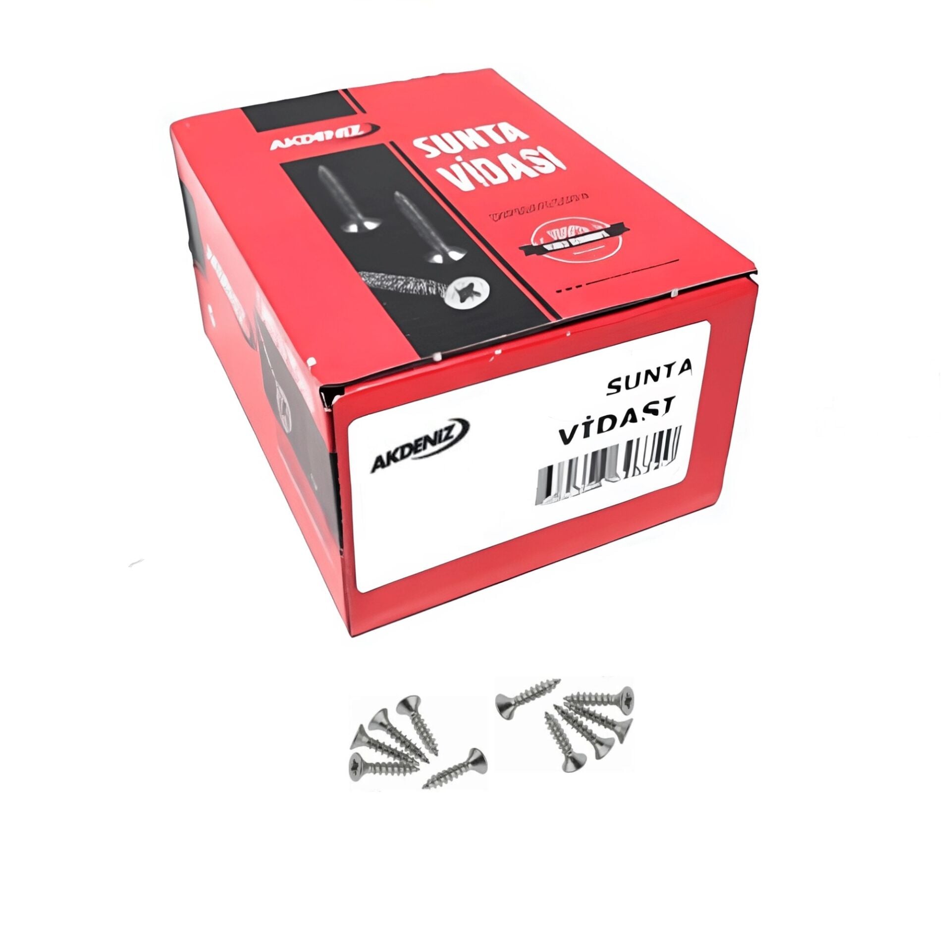 Akdeniz Sunta Vidası 5.0x20 (500 Ad.)