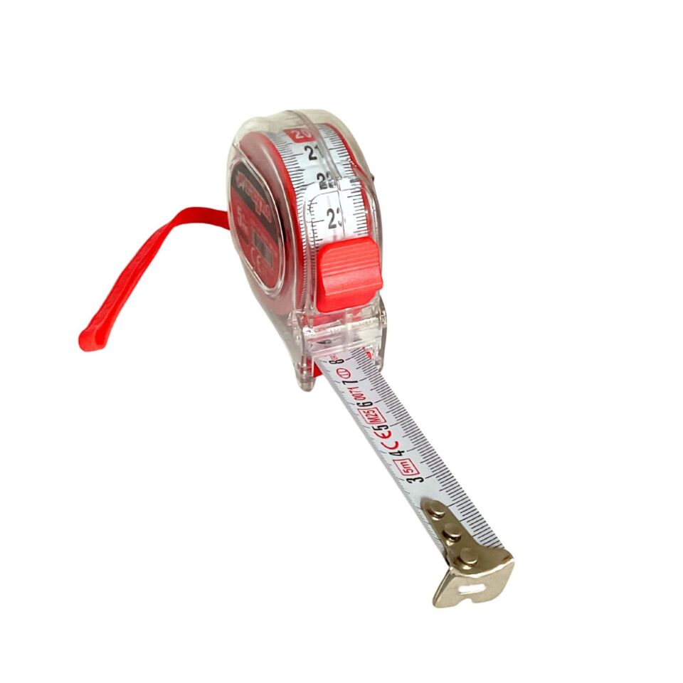 Rayno Şerit Metre Şeffaf (ryn11511) 5x19 Mt