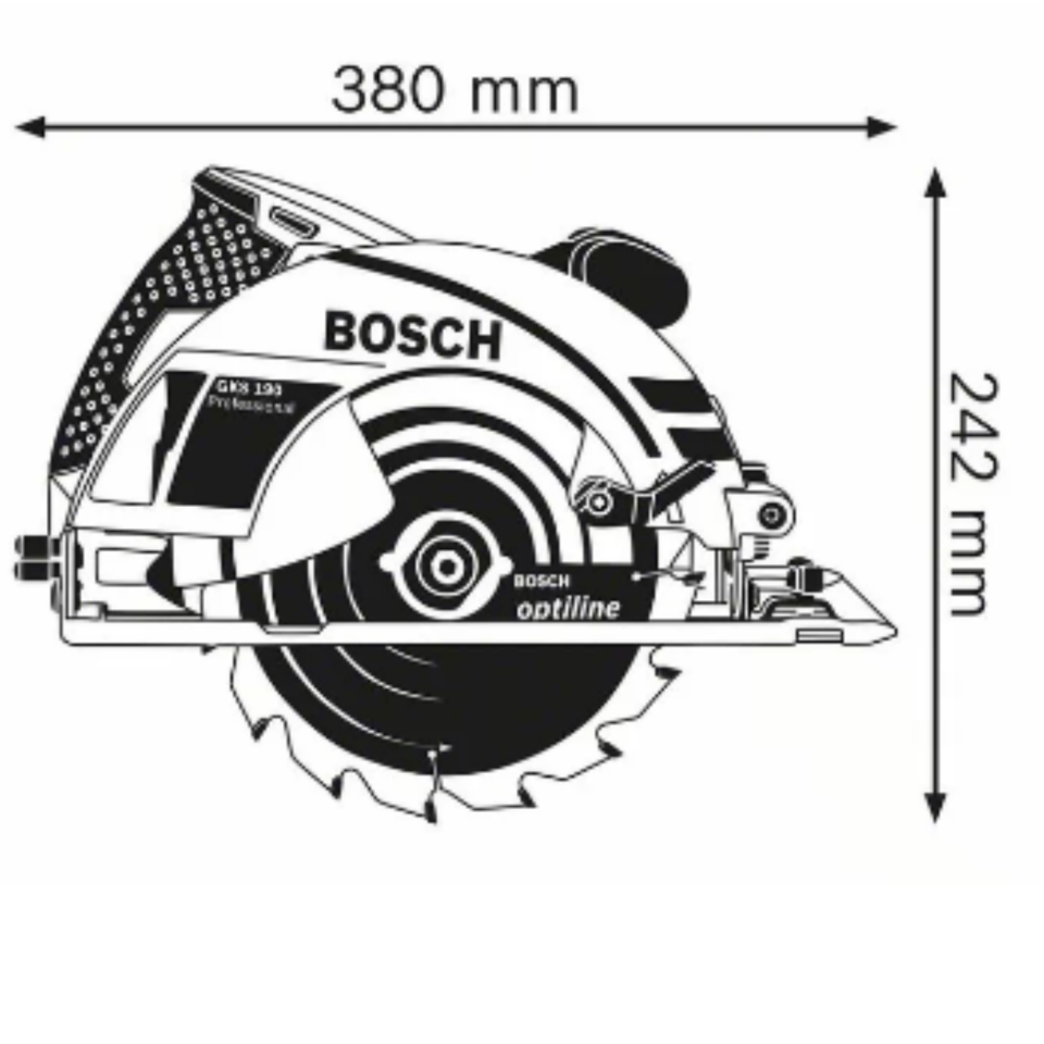Bosch Sunta Kesme Testere 1400w Gks190 0601623000