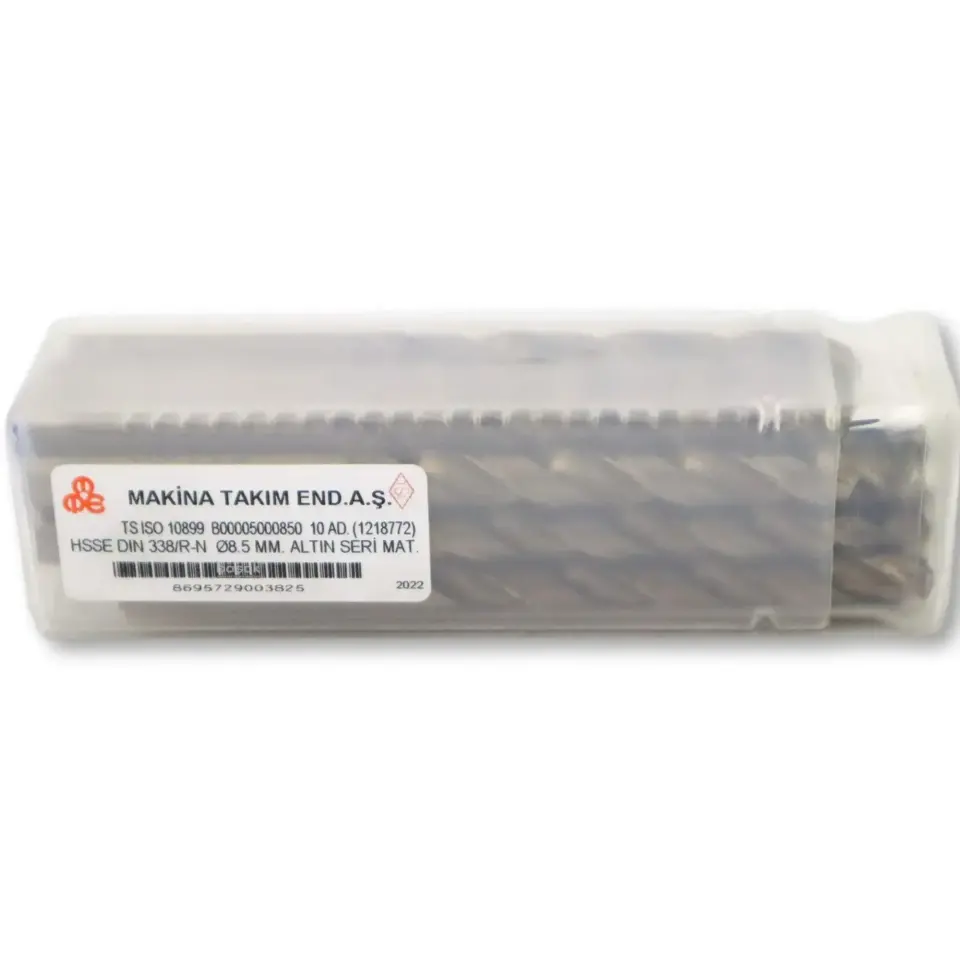 Mte Hss Matkap Ucu Altın Sr Dın338 8.5 Mm 5000850