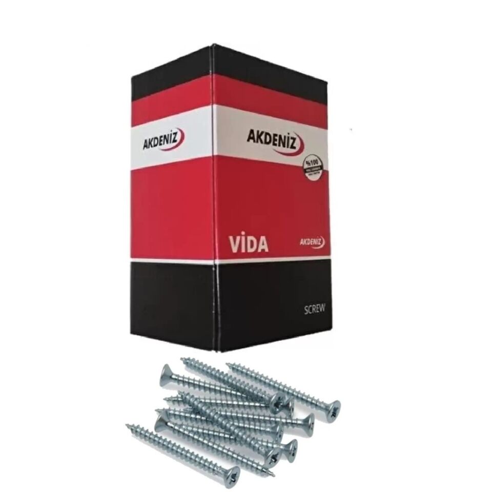 Akdeniz Sunta Vidası 5.0x50 (200 Ad.)