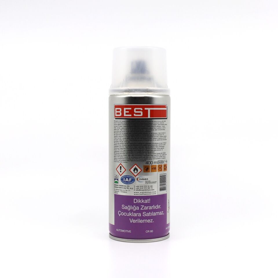 Best Sprey Tampon Boyası Siyah 400 Ml