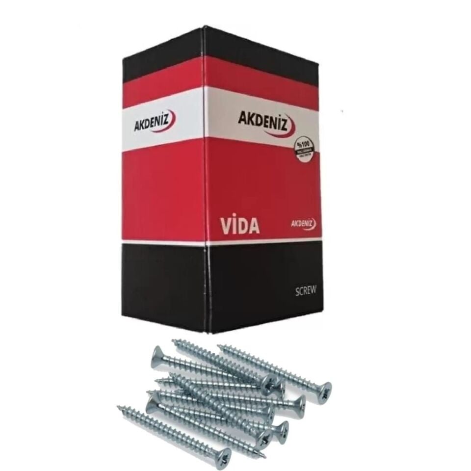 Akdeniz Sunta Vidası 5.0x70 (200 Ad.)