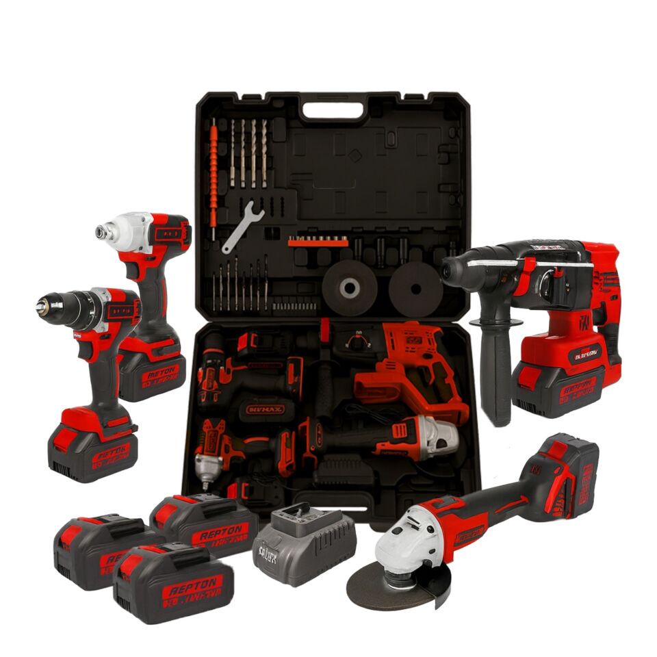 Repton Kömürsüz Akülü Kombo 4 Lü Set Rp1380