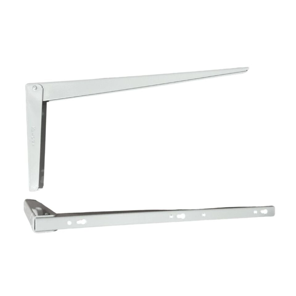 Flore Kırma Masa Konsolu Beyaz 40 Cm Er-402