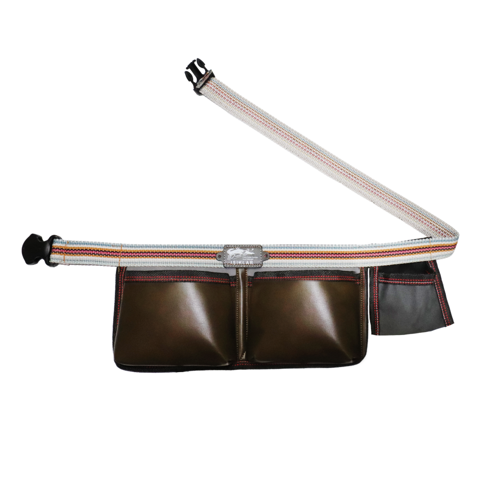 Işıklar 3 Cepli Deri Çivi Önlüğü