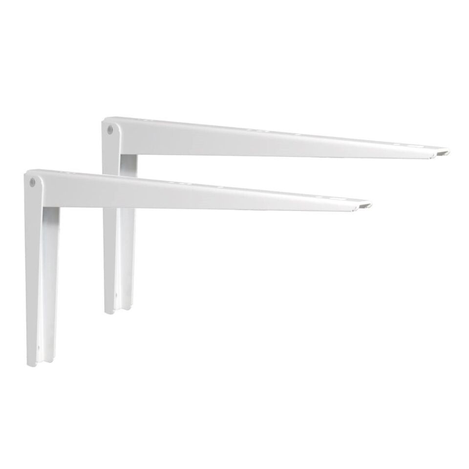 Flore Kırma Masa Konsolu Beyaz 40 Cm Er-402