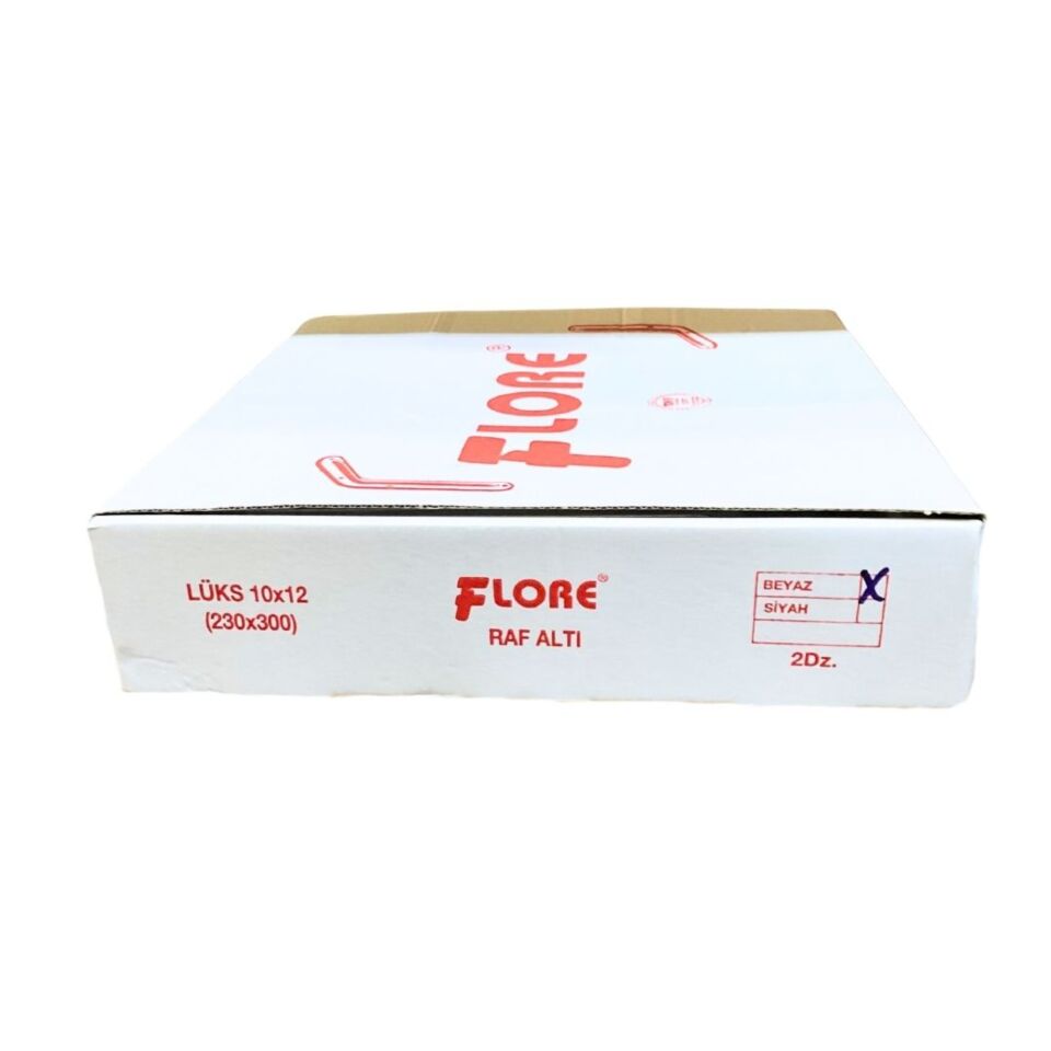Flore Rafaltı Lüx Beyaz 10x12 (220x280) Er-384