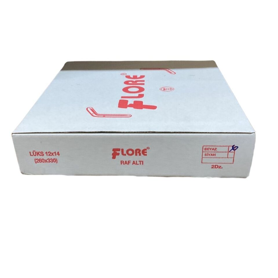 Flore Rafaltı Lüx Beyaz 12x14 (260x330) Er-385