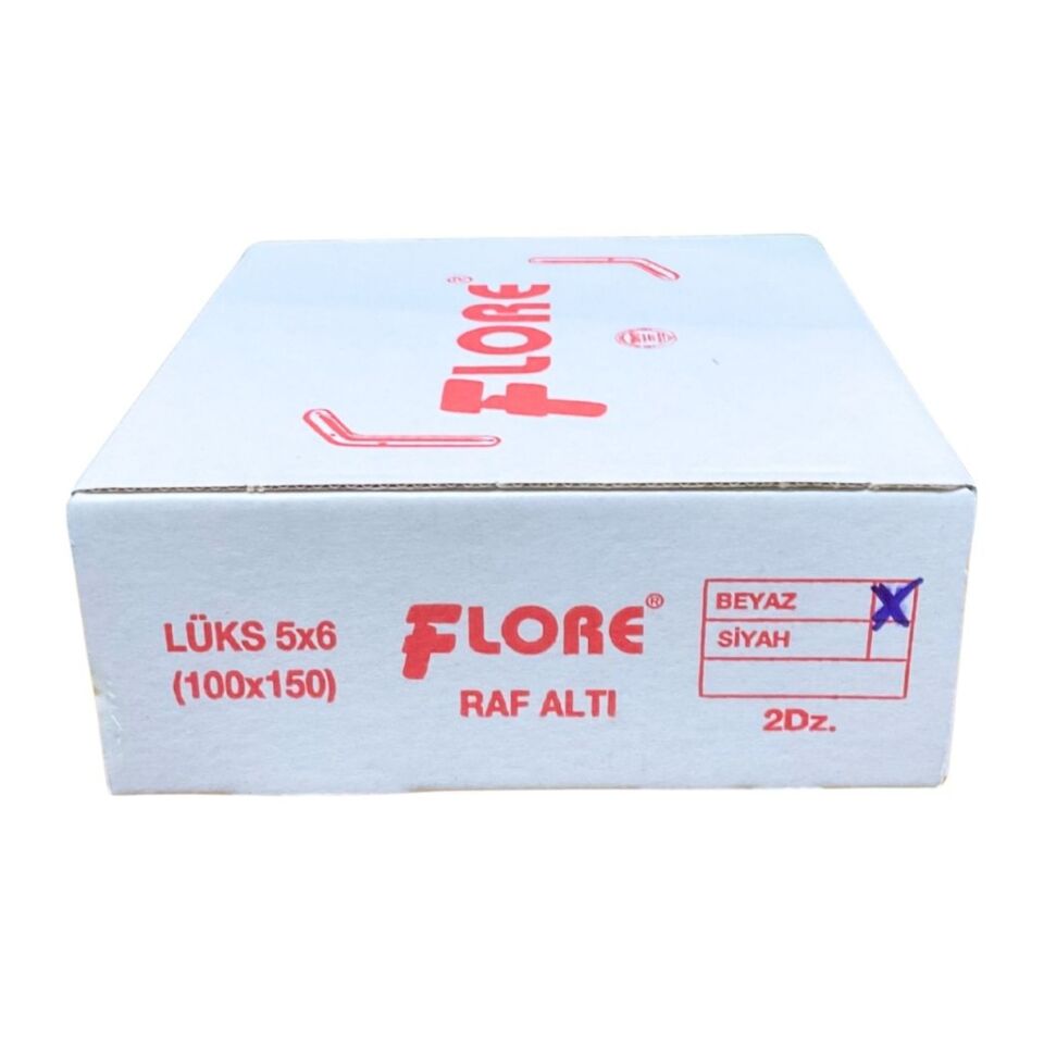 Flore Rafaltı Lüx Beyaz 5x6 (100x130) Er-380