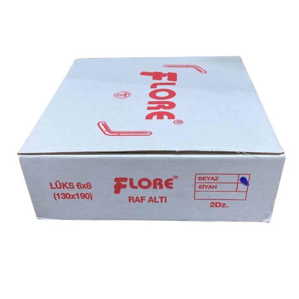 Flore Rafaltı Lüx Beyaz 6x8 (120x190) Er-381