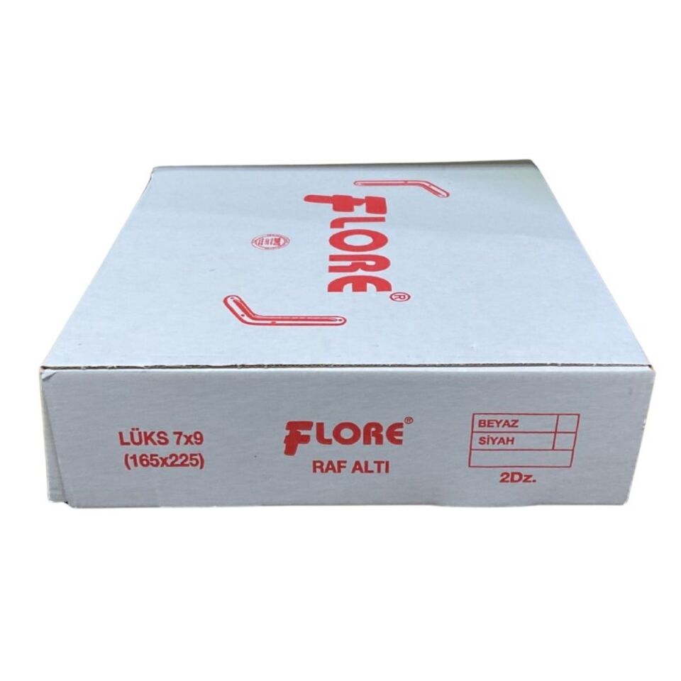 Flore Rafaltı Lüx Beyaz 7x9 (150x220) Er-382