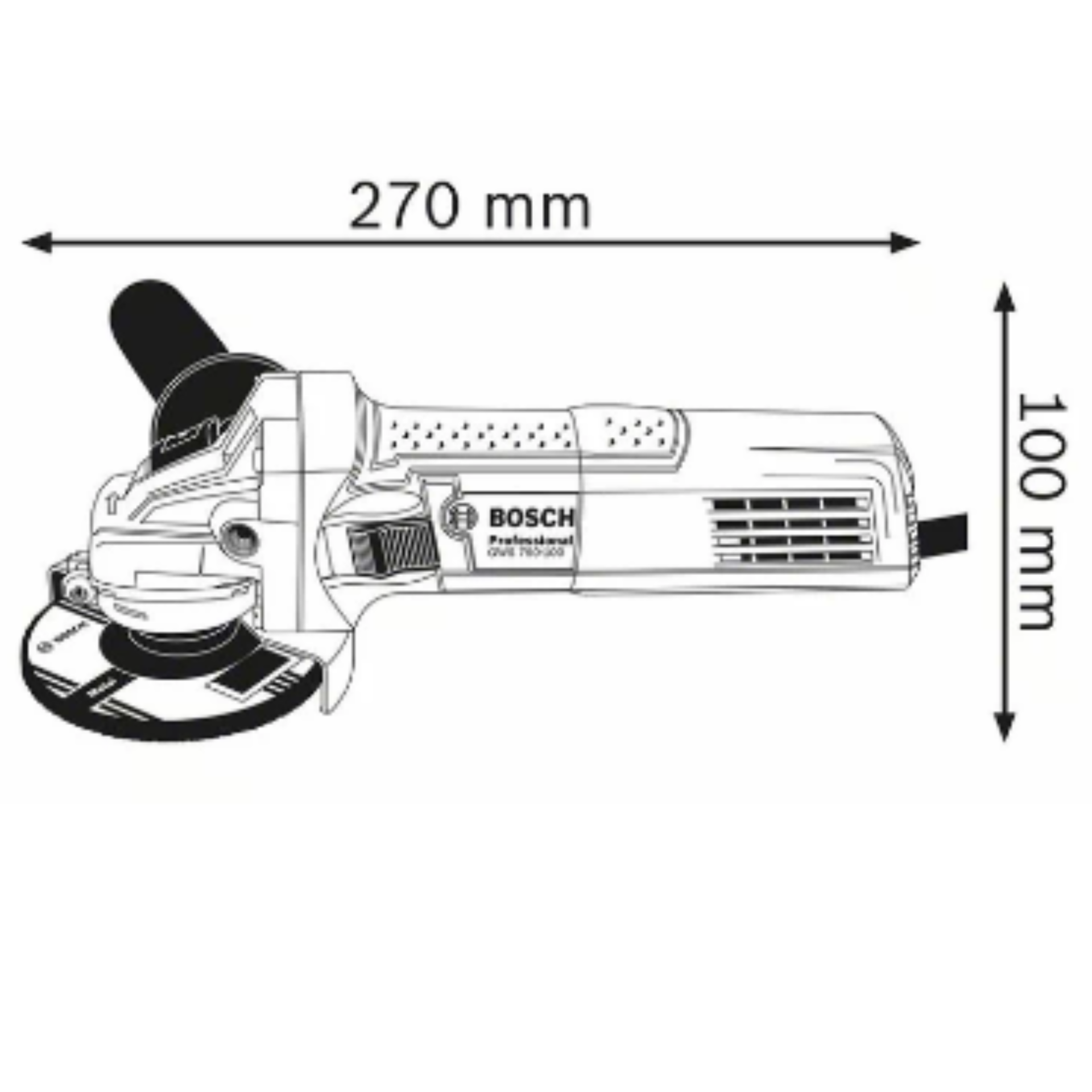 Bosch Taşlama Devir Ayarlı Gws750-s 0601394120