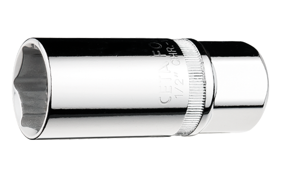 Ceta Form 3/8'' Buji Lokması (Contalı) 18 mm   - C17-R18