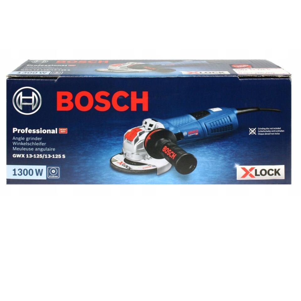Bosch Taşlama Xlock 125 Mm Gwx13-125s 06017b6002