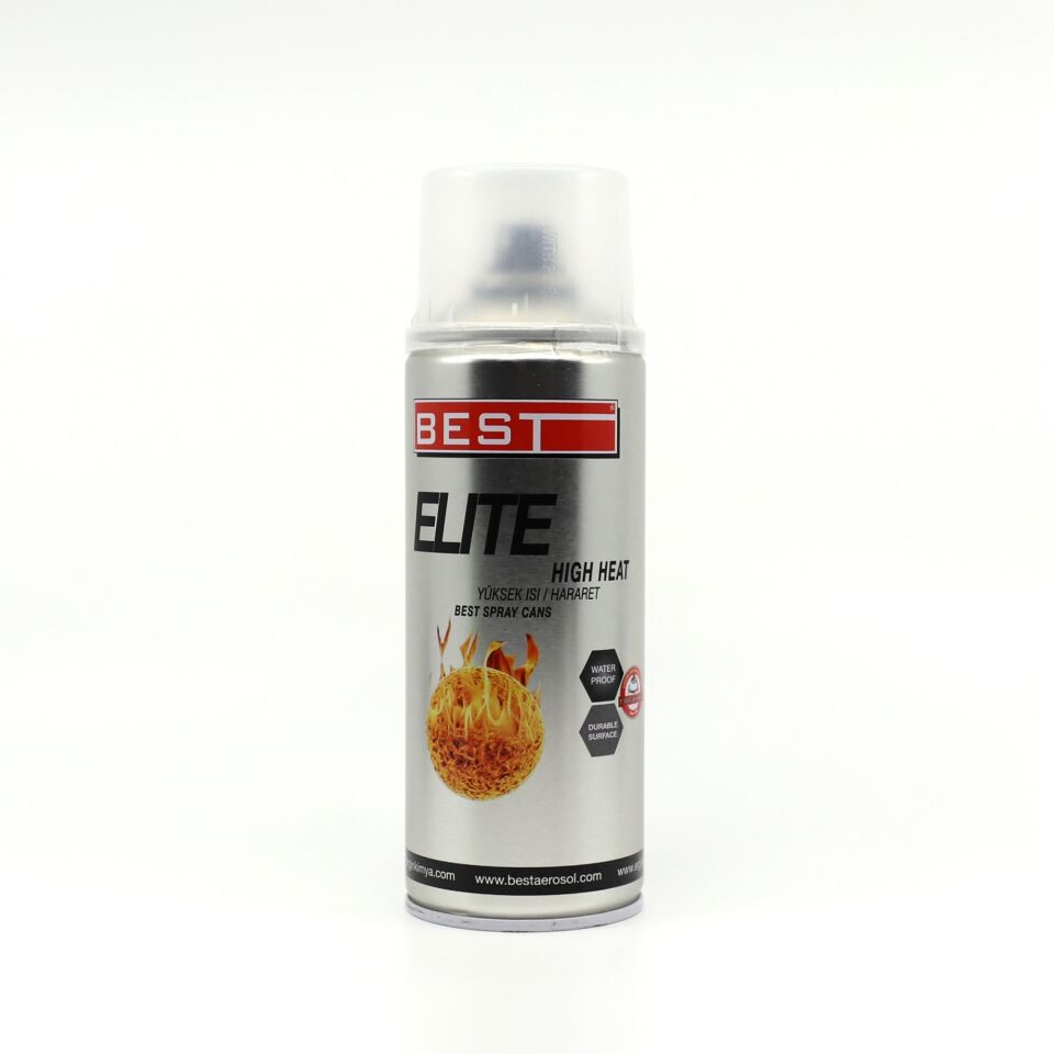 Best Yüksek Isı (hararet) Boyası 400 Ml Gümüş