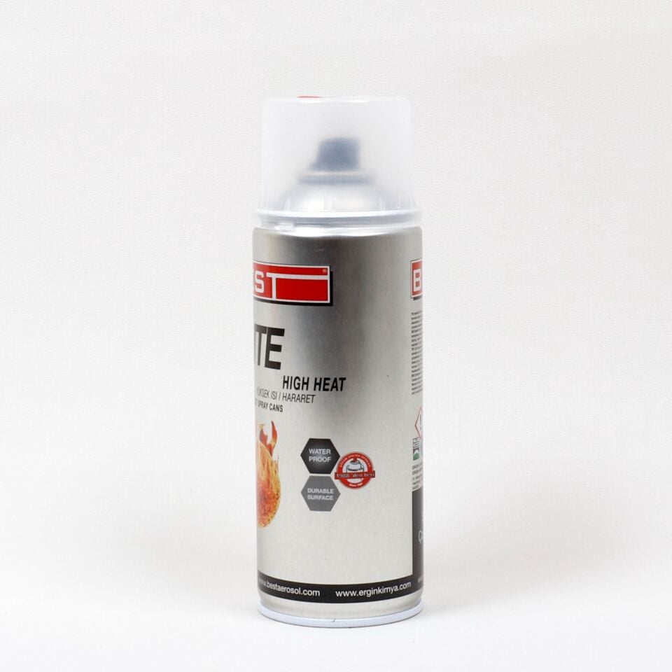 Best Yüksek Isı (hararet) Boyası 400 Ml Gümüş