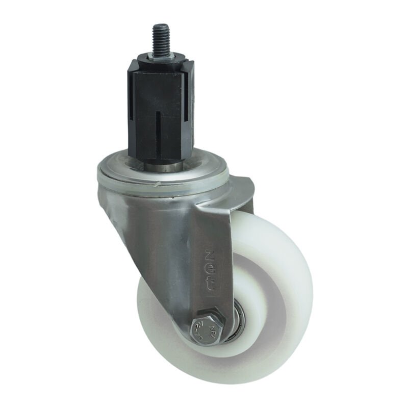 3005 POR Paslanmaz Çelik (Inox) Teker 125*40 (İnox)