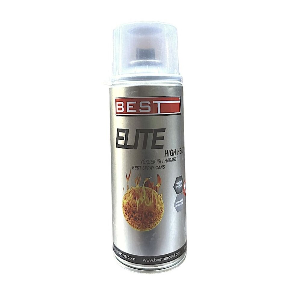 Best Yüksek Isı (hararet) Boyası 400 Ml Siyah