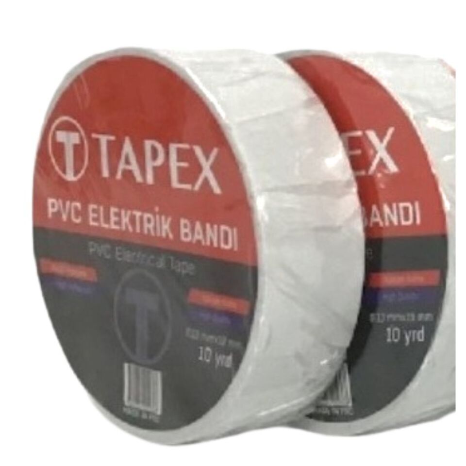 Tapex Elektrik Bantı Beyaz