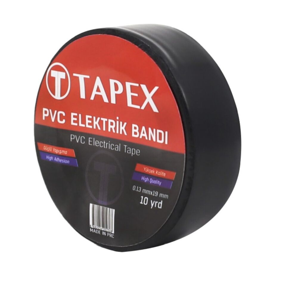 Tapex Elektrik Bantı Siyah