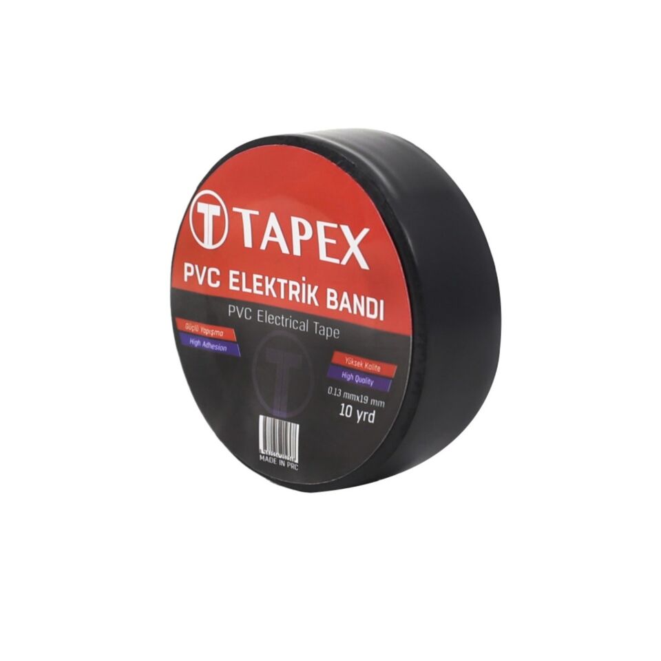 Tapex Elektrik Bantı Siyah