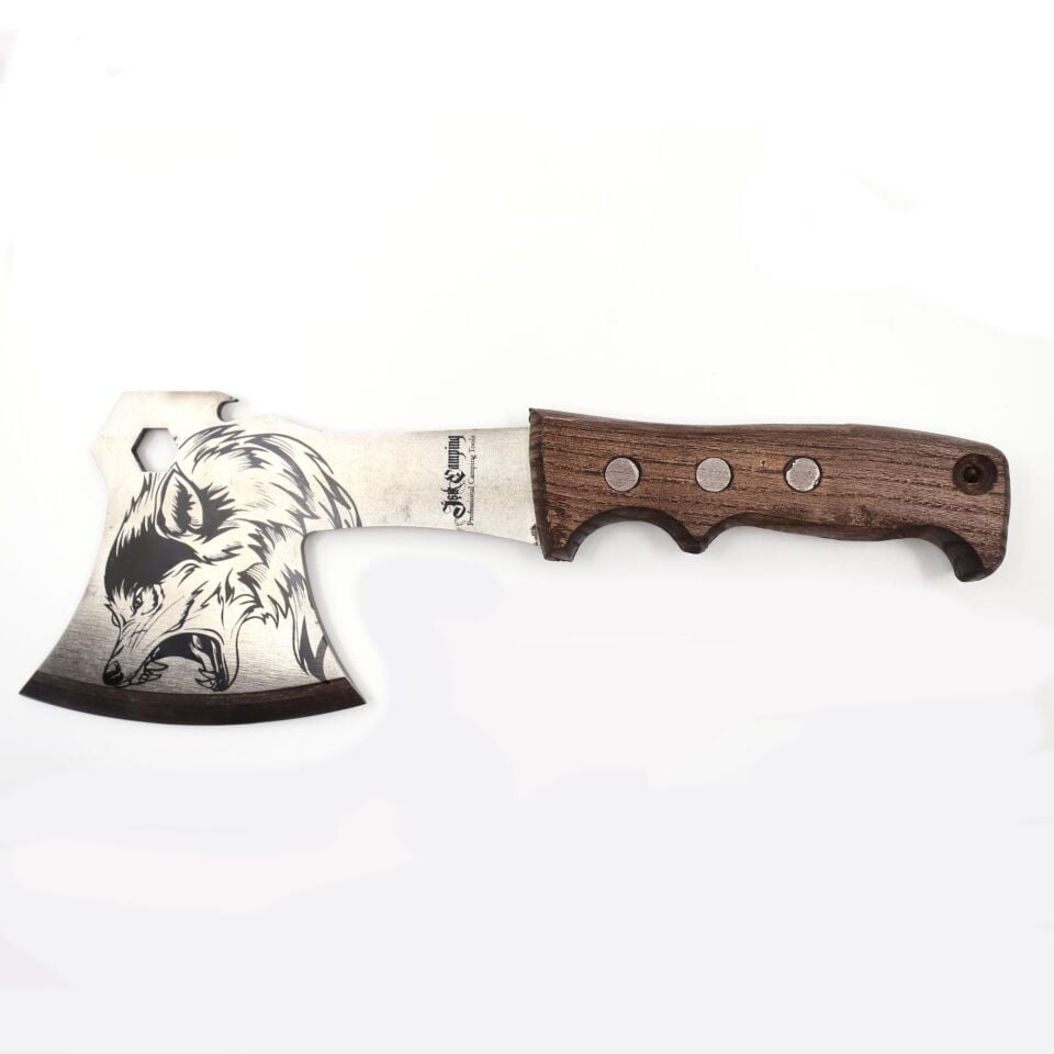 Işıklar Profesyonel Kamp Baltası (çantalı)