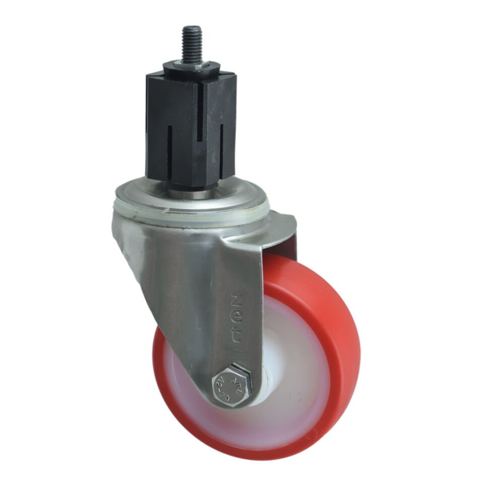 3005 PUB Paslanmaz Çelik (Inox) Teker 125*40 (İnox)