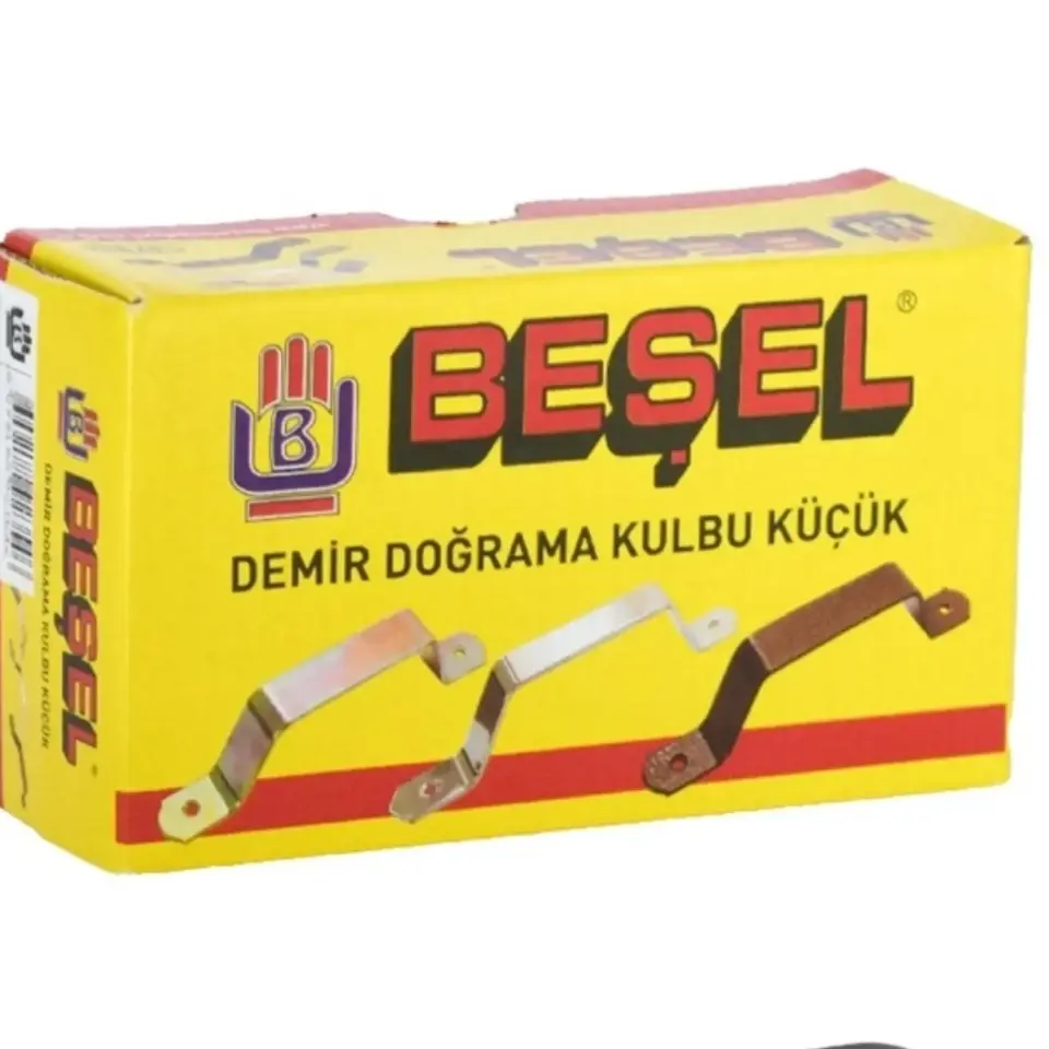 Beşel Demir Doğrama Kulp Büyük Sarı Ba560s