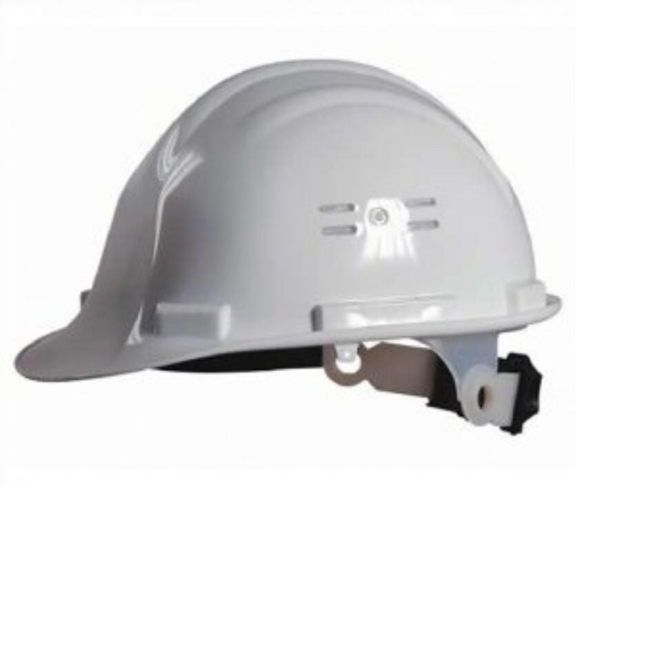 Kulaklık Takılabilir Baret Beyaz