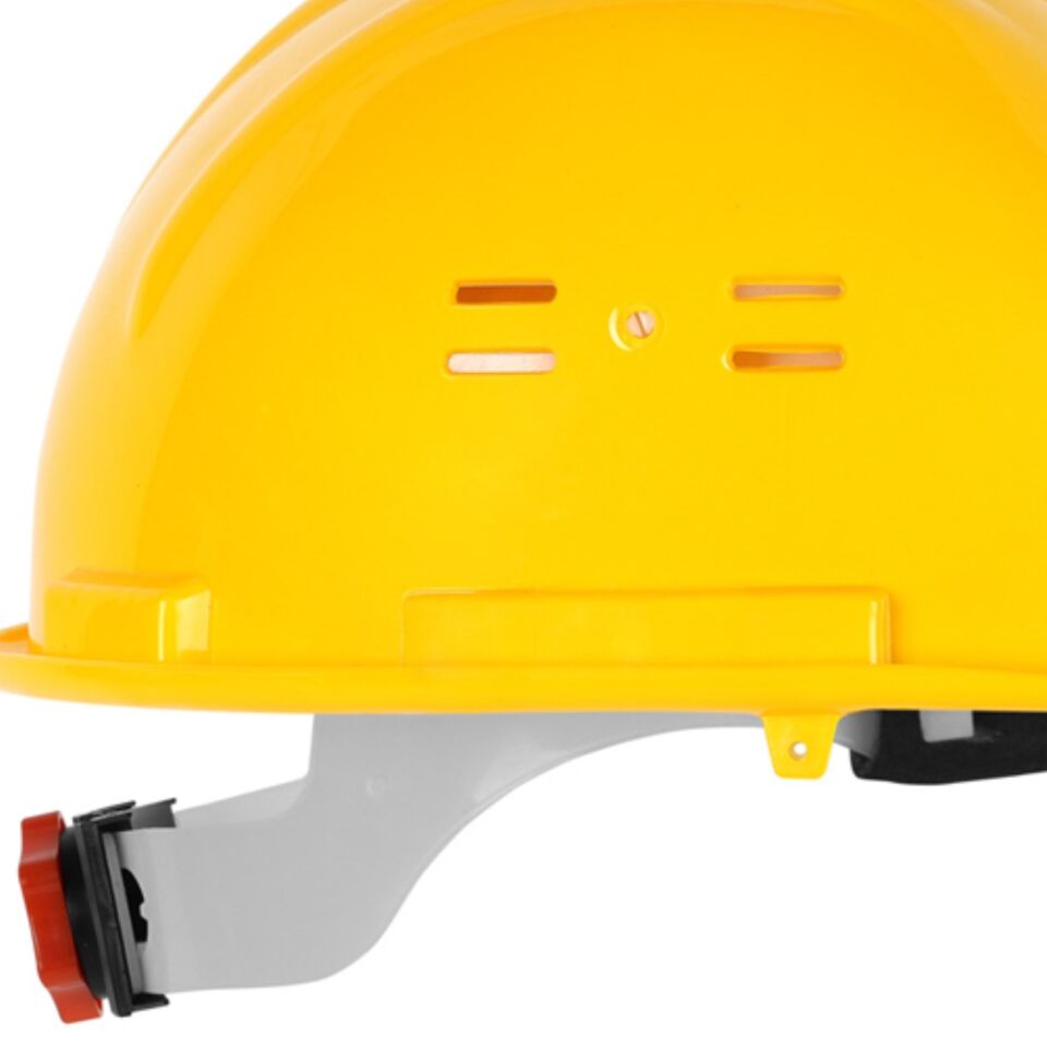 Kulaklık Takılabilir Baret Sarı