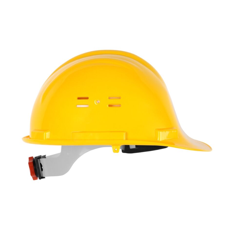 Kulaklık Takılabilir Baret Sarı