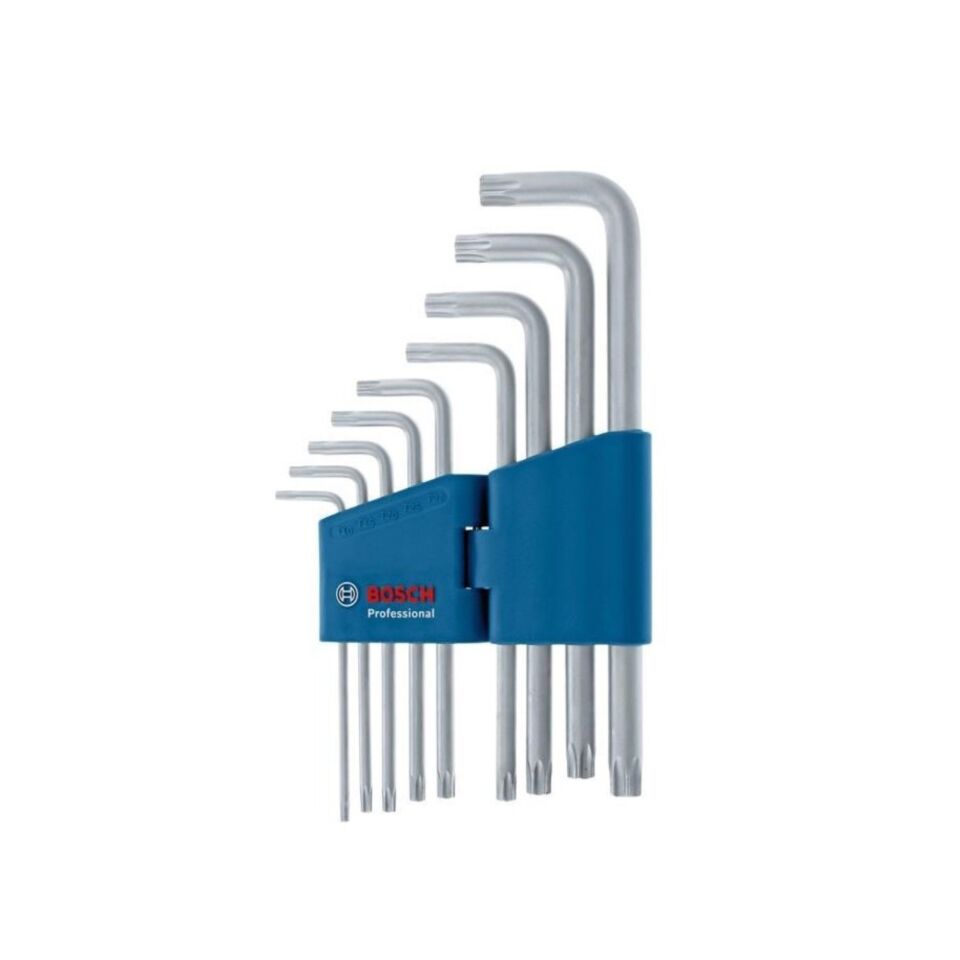 Bosch Torx Allen Anahtar Takımı 9 Lu 1600a01th4